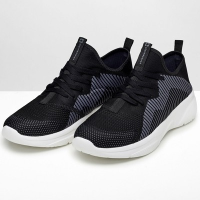 Мужские кроссовки Alpine Swiss Kyle Men’s Lightweight Athletic Knit Fashion Sneakers BLK 10 M US — фото 7
