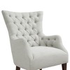NicBex Polyester Accent Chair,Upholstered Living Room Chairs with High Button Tufted Wing Back and Birch Legs,Accent Chairs for Living Room - 4 of 4