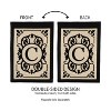 Evergreen Flag Cambridge Chic Letter C Monogram Applique Garden Flag - 12.5" Wide x 18" High - 4 of 4