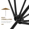 NicBex 9FT 3-Tier Patio Umbrella with Crank & Push Button Tilt,Outdoor Patio Umbrella,Market Umbrella for Backyard,Lawn,Beach,Garden - 2 of 4