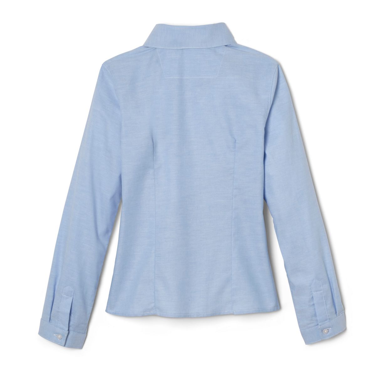 French Toast School Uniform Girls Long Sleeve Fitted Oxford Shirt (Feminine Fit) - thumbnail 2