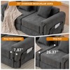 Dolonm Combination Sofa, Foldable Casual Sofa, No Assembly Required,3-seats 3-Pads, for Living Room and Bedroom - 3 of 4