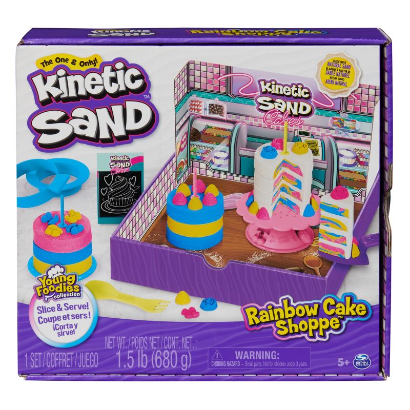 Kinetic Sand Rainbow Cake Shoppe Playset (Target Exclusive), 1 of 13