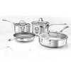 Cuisinart Forever 11pc Stainless Steel Skillet With Helper Handle 95-11 -  Silver : Target