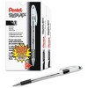 Pentel R.S.V.P. Ballpoint Stick Pen, Black Ink, 0.7 mm Fine Point, 20 per Pack - image 3 of 4