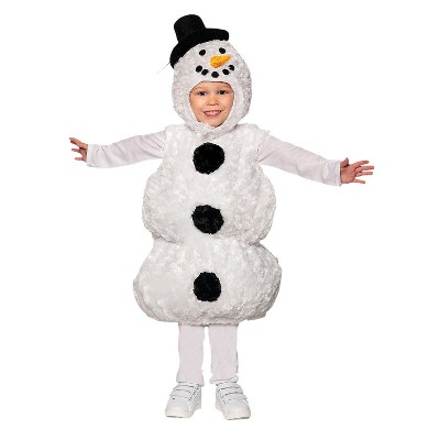 Underwraps Toddler Snowman Belly Baby Toddler Costume : Target