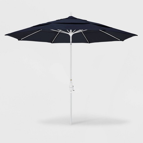 11 Sun Master Patio Umbrella Collar Tilt Crank Lift Sunbrella Navy California Umbrella Target