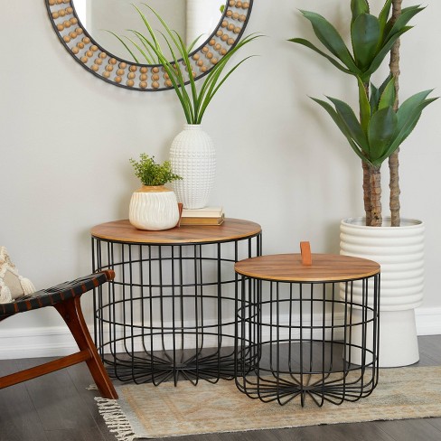 Target wire cheap storage table