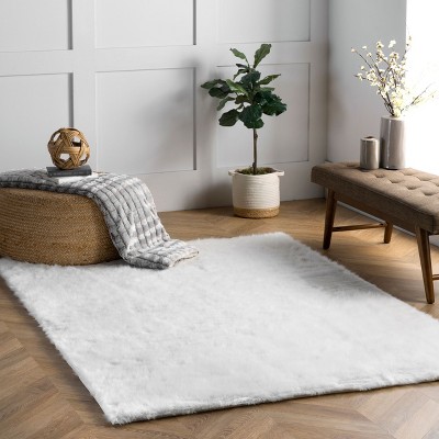 Nuloom Cloud Shag Area Rug, 5' x 7', Beige