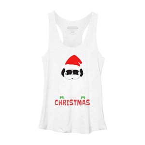 Women's Design By Humans This Is My Christmas Pajama Shirt Gamer Video Game Santa By TELO213 Racerback Tank Top - 1 of 3