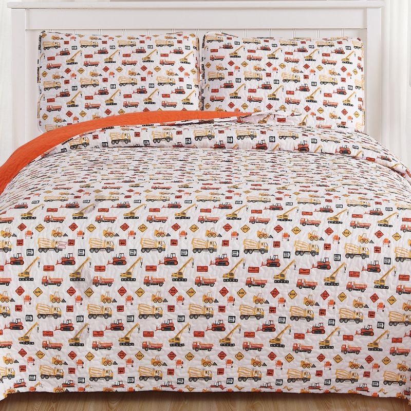 Sweet Home Collection | Kids Reversible Quilt & Sham Set, 2 of 7