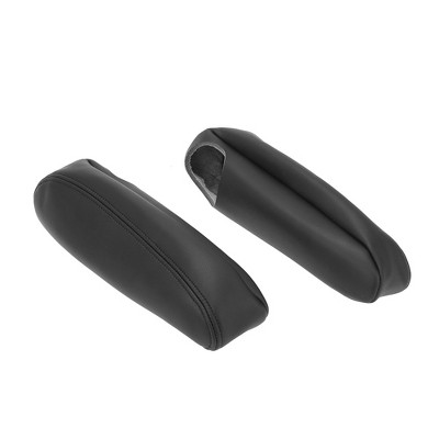 Unique Bargains Pair Car Front Seat Armrest Cover Microfiber Leather for Chevy Tahoe 00-06