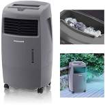 Honeywell 52 Pt. Indoor/Outdoor Portable Oscillating Evaporative Air Cooler CO25AE with Remote Control Gray