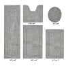Lux Premium 100% Cotton Tufted Solid Reversible 5 PC Bath Rug Set – Ultra-Soft, Water-Absorbent, Durable, Machine Washable Bathroom Rug - 2 of 4