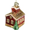 Old World Christmas Glass Blown Ornament for Christmas Tree, School House - 3 of 3