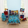 NoJo Disney Mickey Mouse Funhouse Crew Blue, Red and Yellow, Funny, and Donald Duck "Laugh It Up" Super Soft Toddler Blanket - 4 of 4