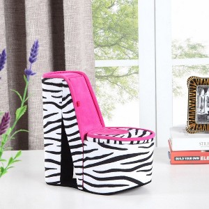 CAVINAS 9" Tall Display Jewelry Box with Hooks High Heel Shoe Design Jewelry Armoire Organizer - 1 of 4