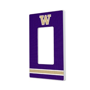 NCAA Big Ten Universities Stripe Hidden-Screw Light Switch Plate for Single Rocker - 1 of 4