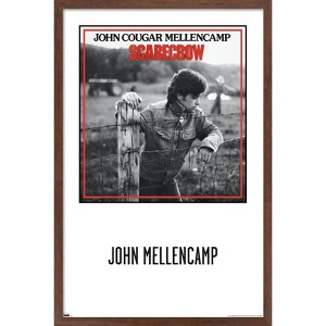 Trends International John Mellencamp - Scarecrow Album Series Framed Wall Poster Prints - 1 of 4