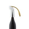 Rabbit Vertical Corkscrew Set White/Gold: Manual Wine Opener, Plastic & Metal, Spot Clean, 8.9" Height, 7.5" Width - 3 of 4