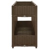 vidaXL Raised Bed 63"x15.7"x28" Polypropylene - 4 of 4