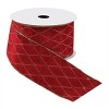 Diamond Pattern Wired Ribbon 2.5" x 5 Yds. - 2 of 3