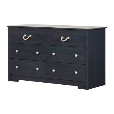 Photo 1 of **MAY BE INCOMPLETE**
Aviron 6 Drawer Double Kids Dresser Blueberry - South Shore