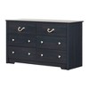 South Shore Aviron 6 Drawer Double Kids' Dresser Blueberry - 3 of 4
