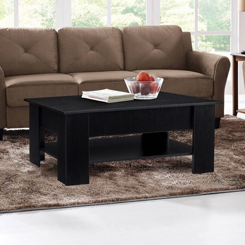 Target black on sale coffee table