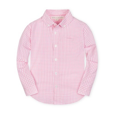 Hope & Henry Men's Long Sleeve Poplin Button Down Shirt - Organic Cotton, Soft Sueded Finish - View #5