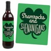 Big Dot of Happiness St. Patrick's Day - Saint Paddy's Day Decorations for Women and Men - Wine Bottle Label Stickers - Set of 4 - 3 of 4