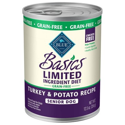 Blue Buffalo Basics Limited Chicken free Wet Dog Food - 12.5oz