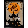 Briarwood Lane Trick or Treat Halloween Burlap Garden Flag Haunted House 18" x 12.5" - 3 of 4