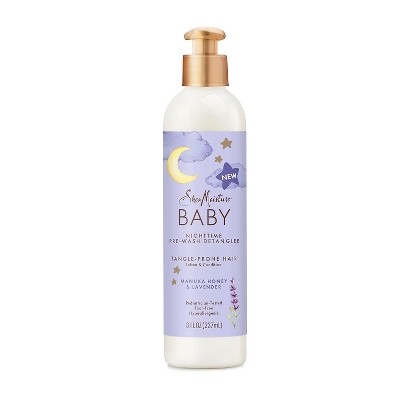 SheaMoisture Baby Nighttime Pre-Wash Detangler with Manuka Honey & Lavender, 8 oz