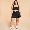 Blogilates Women's Criss Cross Slit High-Rise Skort - 3 of 4