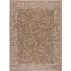 Courtyard CY2665 UV & Stain Resistant Non-Shedding Power Loomed Indoor/Outdoor Rugs - Safavieh - 1 of 4