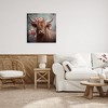 Stupell Industries Cow with Vintage Florals, 30" x 30" - 2 of 4