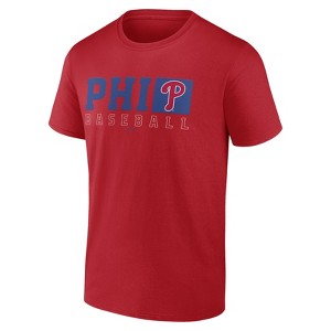 MLB Philadelphia Phillies Men's Short Sleeve Core T-Shirt - 1 of 4