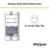 Whirlpool 10" x 2.5" Whole Home Standard Capacity Sediment Water Filters, 5 Micron, WHKF-GD05 - 4 of 4