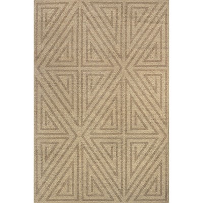 Nuloom Elba Triangular Easy-Jute Machine Washable Indoor Area Rug
