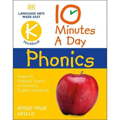 10 Minutes a Day Phonics Kindergarten - by  Carol Vorderman (Paperback)