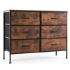 Fontoi Dressers, Tall Dresser with Wood Top, Storage Tower for Bedroom Entryway Hallway, Brown, 13.8"*30"*38.2" - 4 of 4