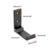Unique Bargains Aluminum Alloy Foldable Space-Saving Multipurpose Coat Hooks - 2 of 4