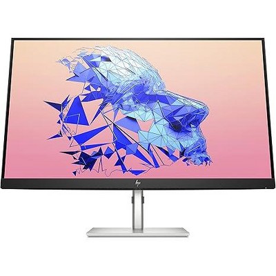 HP U32 4K HDR 31.5 Inch Desktop Monitor IPS 400 nits 60Hz 4ms Height Tilt Swivel Pivot Adjustable VESA Mountable, 368Y5AA - Manufacturer Refurbished