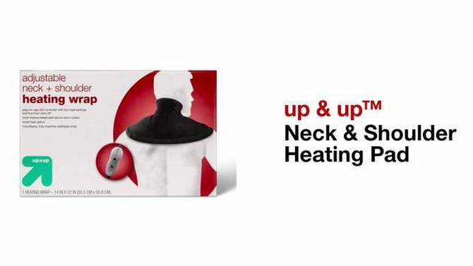 Neck &#38; Shoulder Heating Pad - up &#38; up&#8482;, 2 of 5, play video