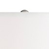 Possini Euro Design Jaime Modern Table Lamp 26" High Blue Gray Art Glass White Drum Shade for Bedroom Living Room Bedside Nightstand Office Kids House - 3 of 4
