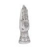 Sagebrook Home Resin Tattoo Hand Decorative Object, Intricate Design, Unique Home Accent Piece, Handcrafted Artwork - 2 of 4