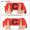 Unique Bargains Nylon Elastic Soccer Protective Captain Armband for Team Training 6 Pcs - 4 of 4