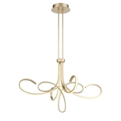 George Kovacs Lighting Astor 1 - Light Chandelier in  Soft Gold