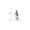 Black Bow Jewelry Sterling Silver Family of 2 Bead Charm - 4 of 4